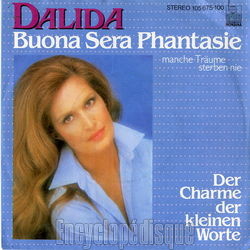 [Pochette de Buona sera Phantasie (DALIDA)]