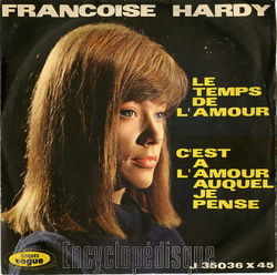 [Pochette de Le temps de l’amour (Franoise HARDY)]