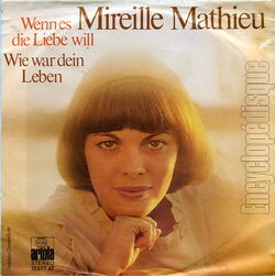 [Pochette de Wenn es die Liebe will (Mireille MATHIEU) - verso]