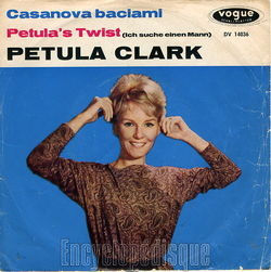 [Pochette de Casanova baciami (Petula CLARK)]