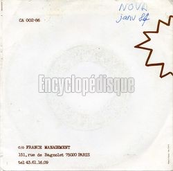 [Pochette de Chocolala (MANIGANCE) - verso]