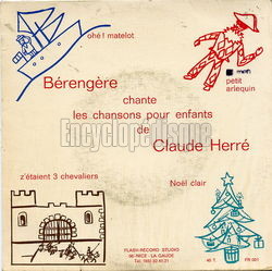[Pochette de Chante les chansons pour enfants de Claude Herr (BRENGRE (2))]