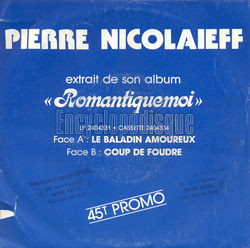 [Pochette de Le baladin amoureux (Pierre NICOLAIEFF)]