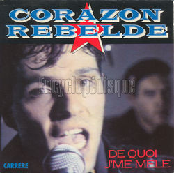 [Pochette de De quoi j’me mle (Corazon REBELDE)]