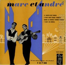 [Pochette de Le souper chez Borgia (MARC et ANDR)]