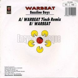 [Pochette de Warbeat (BASSLINE BOYS) - verso]