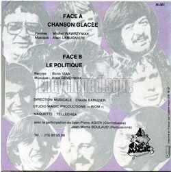 [Pochette de Arpges (ARPGES) - verso]