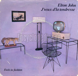 [Pochette de Elton JOHN -  J’veux d’la tendresse  (Les FRANCOPHILES)]
