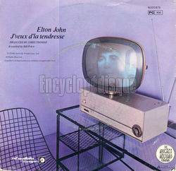[Pochette de Elton JOHN -  J’veux d’la tendresse  (Les FRANCOPHILES) - verso]