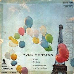 [Pochette de A Paris (Yves MONTAND)]