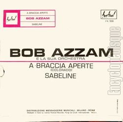 [Pochette de A braccia aperte (Bob AZZAM) - verso]