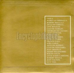 [Pochette de 10 anniversaire de Multi-techniques (disque d’or) (COMPILATION) - verso]