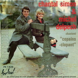 [Pochette de Copains-clopant (Michel DELPECH et Chantal SIMON)]