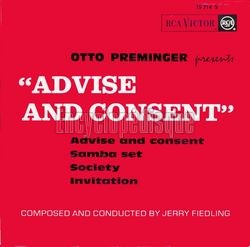 [Pochette de Tempte  Washington (Advise and consent) (B.O.F.  Films )]
