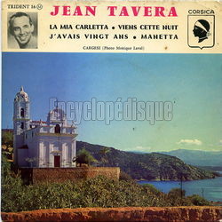 [Pochette de La mia Carletta (Jean TAVERA)]