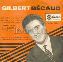 [Pochette de Mis manos (Gilbert BCAUD)]