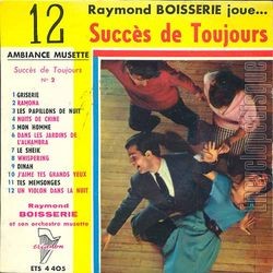 [Pochette de Joue 12 succs de toujours n2 (Raymond BOISSERIE)]