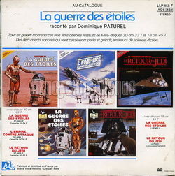[Pochette de La guerre des toiles "L’empire contre-attaque" (JEUNESSE) - verso]