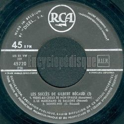 [Pochette de Les succs de Gilbert Bcaud (TRIO CORTI)]