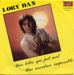 [Pochette de Une lettre qui fait mal (LORY-DAN)]