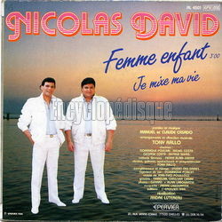 [Pochette de Je mixe ma vie (Nicolas DAVID) - verso]