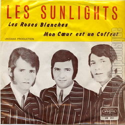 [Pochette de Les roses blanches (Les SUNLIGHTS)]