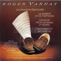 [Pochette de La chanson franaise (Roger VARNAY)]