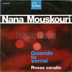 [Pochette de Quando tu verrai (Version italienne) (Nana MOUSKOURI)]