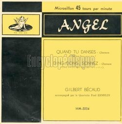 [Pochette de Quand tu danses (Gilbert BCAUD)]