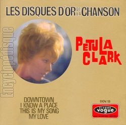 [Pochette de Les Disques d’Or de la Chanson (Petula CLARK)]