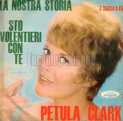 [Pochette de La nostra storia (Petula CLARK)]