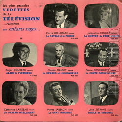 [Pochette de La chvre du Pre Julien (Jacqueline CAURAT) - verso]