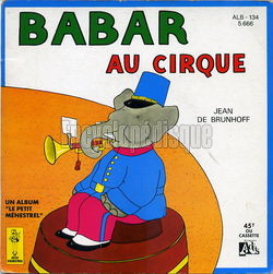 [Pochette de Babar au cirque (JEUNESSE)]