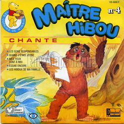 [Pochette de Les copains de Winnie (N 4 - Matre Hibou) (T.V. (Tlvision))]