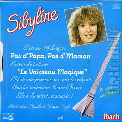 [Pochette de Pas d’papa, pas d’maman (SIBYLINE) - verso]