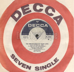 [Pochette de The importance of your love (Gilbert BCAUD)]