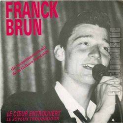 [Pochette de Le cœur entrouvert (Franck BRUN)]