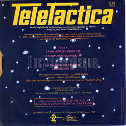 [Pochette de Teletactica (T.V. (T�l�vision)) - verso]