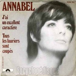 [Pochette de J’ai un excellent caractre (Annabel BUFFET)]
