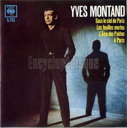 [Pochette de Sous le ciel de Paris (Yves MONTAND)]