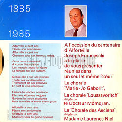 [Pochette de Alfortville a 100 ans (ALFORTVILLE A 100 ANS) - verso]