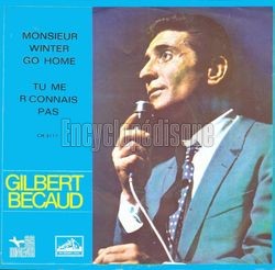 [Pochette de Monsieur Winter go home (Gilbert BCAUD)]