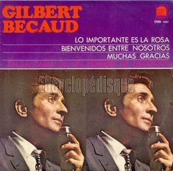 [Pochette de Lo importante es la rosa (Gilbert BCAUD)]
