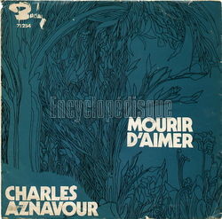 [Pochette de Mourir d’aimer (Charles AZNAVOUR)]