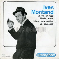 [Pochette de La vie en rose (Ives MONTAND)]