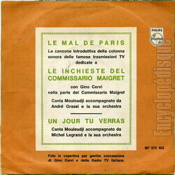 [Pochette de Le mal de Paris (MOULOUDJI) - verso]