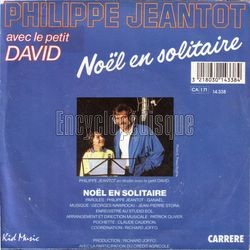 [Pochette de Nol en solitaire (avec le petit David) (Philippe JEANTOT) - verso]