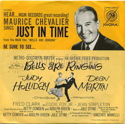 [Pochette de Just in time (Maurice CHEVALIER)]
