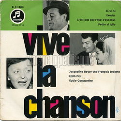 [Pochette de Vive la chanson (COMPILATION)]
