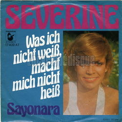 [Pochette de Was ich nicht weiss, macht mich nicht heiss (SVERINE)]
